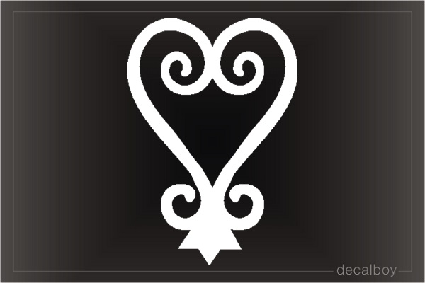 Sankofa Symbol Decal
