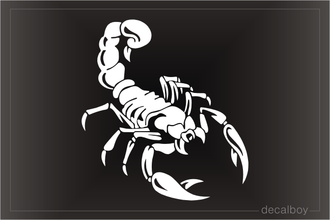 Scorpion Fang Decal