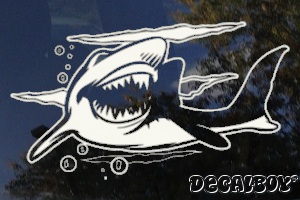 Shark 3241 Window Decal