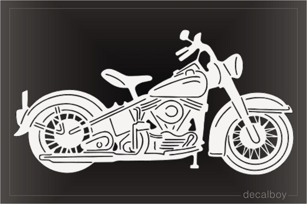 Solo Seat Motorcycle Decal