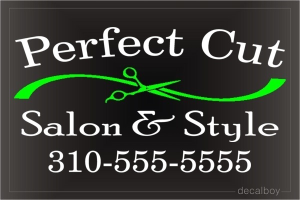 Style Salon Logo Decal