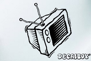 Television Decal