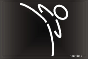 Tae Kwon Do Logo Window Decal