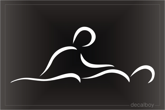 Massage Therapy #1 Indoor Store Sign Vinyl Decal Sticker 8 