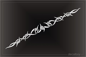 Tribal Barb Wire Decal