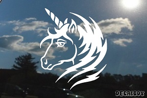 Tribal Unicorn Decal