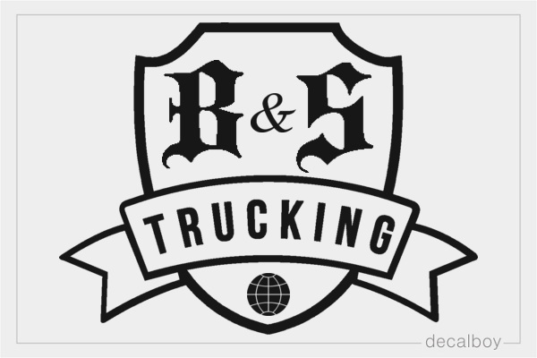 Trucking Logo Decal