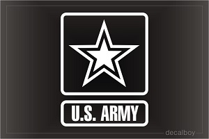 US Army Car Decal