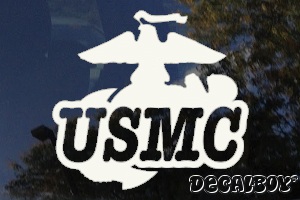 US Marine Corps Car Decal