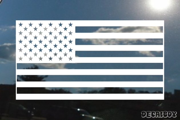 Flag USA Decal