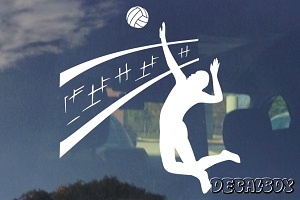 Volleyball Shots Decal