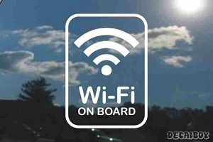 Wifi Onboard Decal