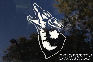 Wolf 363 Window Decal