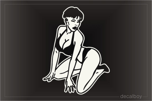 Woman 5524 Decal