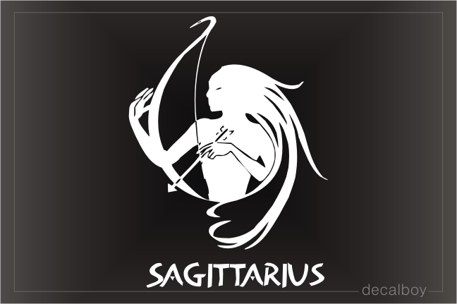 Sagittarius Archer 2 Auto Window Decal