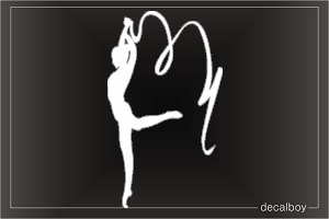 Artistic Gymnastic Sport Olympic Window Decal