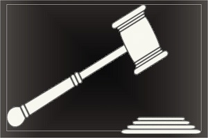Auctioneer Hammer Gavel Decal