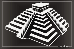 Aztec Pyramid Decal