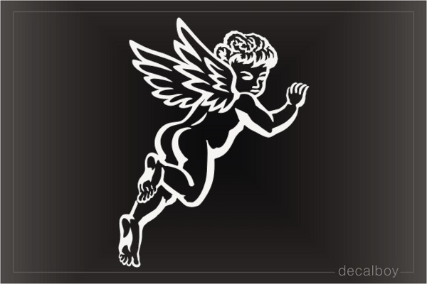 Baby Guardian Angel Decal