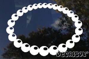 Beads Necklace Jewelry Decal