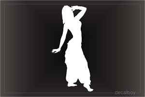 Belly Dance Decal