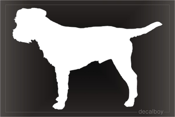 Border Terrier Dog Decal