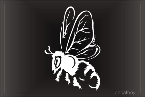 Bumble Bee Flying Decal