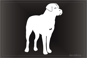 Cane Corso Dog Car Window Decal