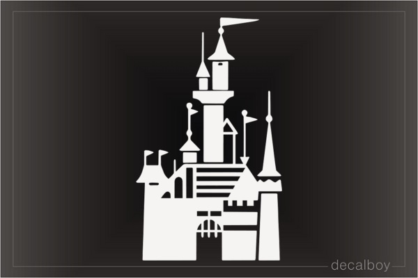 Cartoon Castle Decal