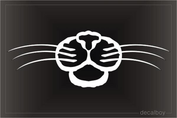 Cat Whiskers Decal