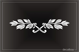 Decorative Leaves Decal