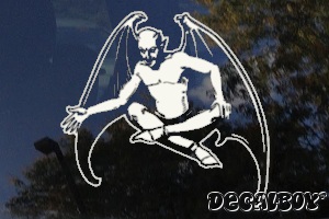 Demon Car Window Decal