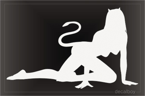 Devil Sexy Girl Decal