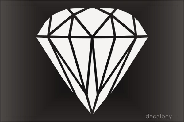 Diamond Gemstone Decal