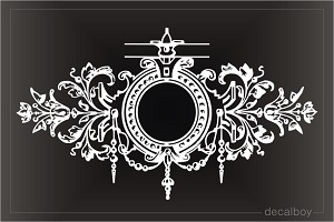 Emblem Ornament Decal