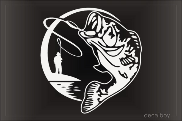 Fishing Logo Decal