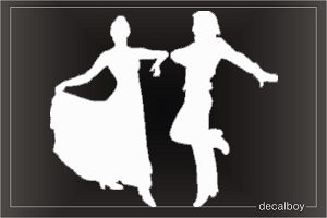 Flamenco Dance Decal