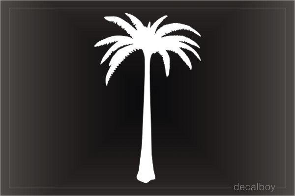 Florida Palm Tree Decal