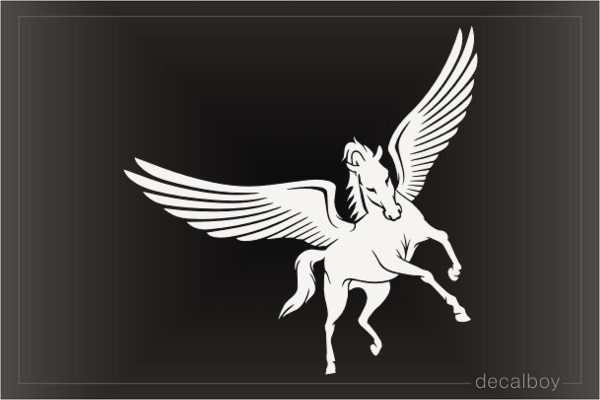 Flying Pegasus Decal