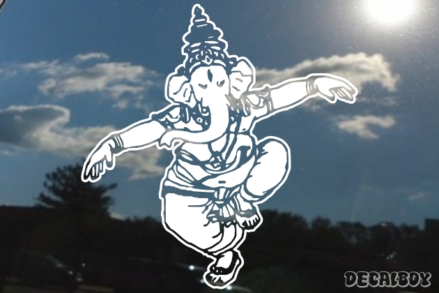 Ganesha Window Decal