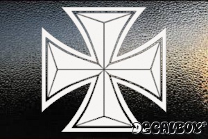 German Iron Cross Decal