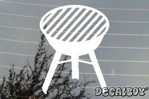 Grill Barbecue Bbq Car Decal