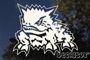 Horned Frog Window Decal