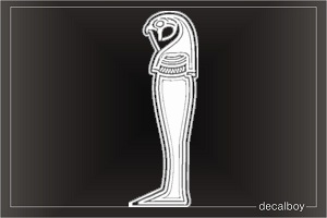 Horus Ancient Egyptian God Falcon Car Decal