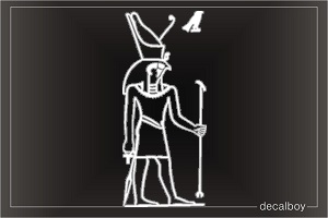 Horus Ancient Egyptian God Car Decal