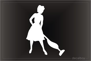 House Cleaner Car Window Decal