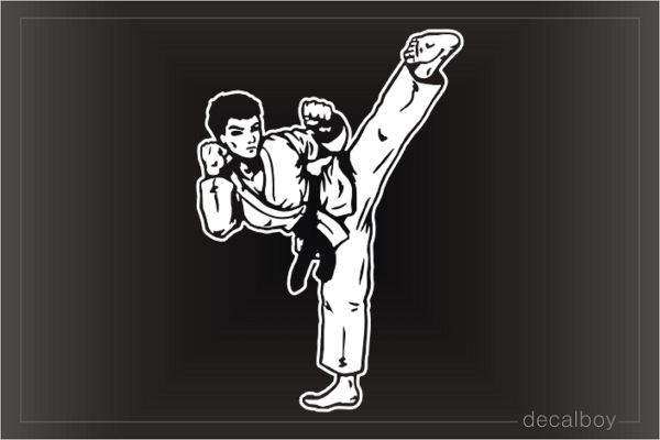 Karate Taekwondo Decal