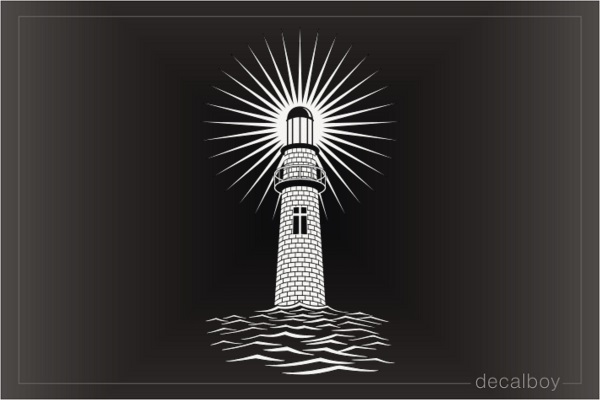 Lighthouse Shine Decal