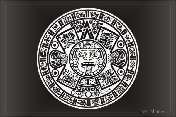 Mayan Calendar Decal