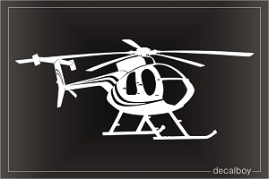 Md500e Helicopter Decal